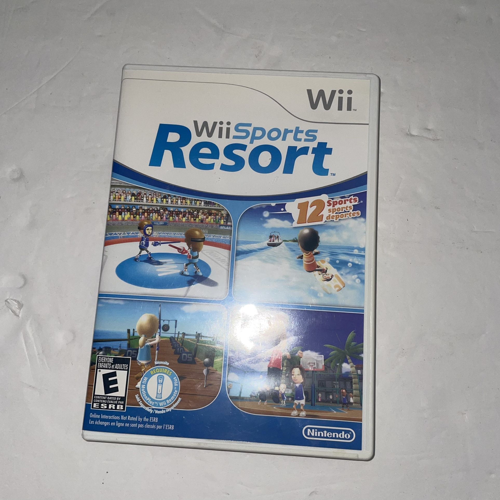 Nintendo Wii Sports Resort Game 