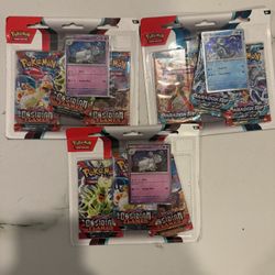 Pokemon Blister Packs ‘3 