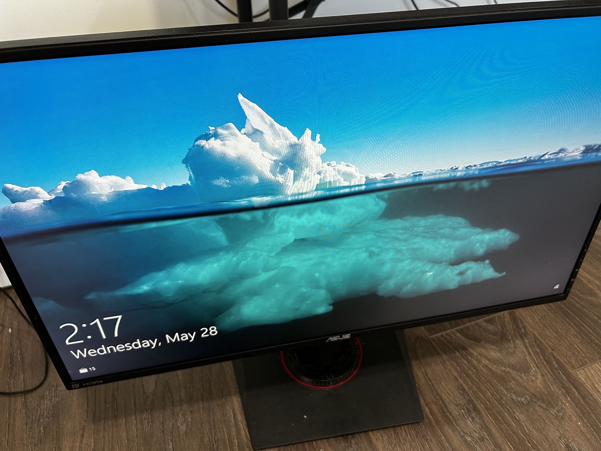 ASUS VG(contact info removed)p 27’ IPS Game Monitor With Speaker