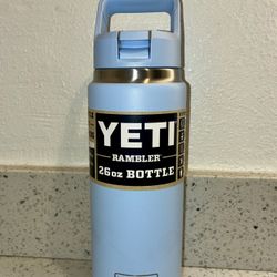 YETI 26oz Bottle (baby blue) Brand New