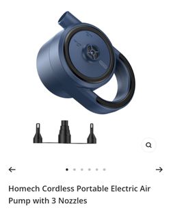 Homech Rechargeable Air Pump