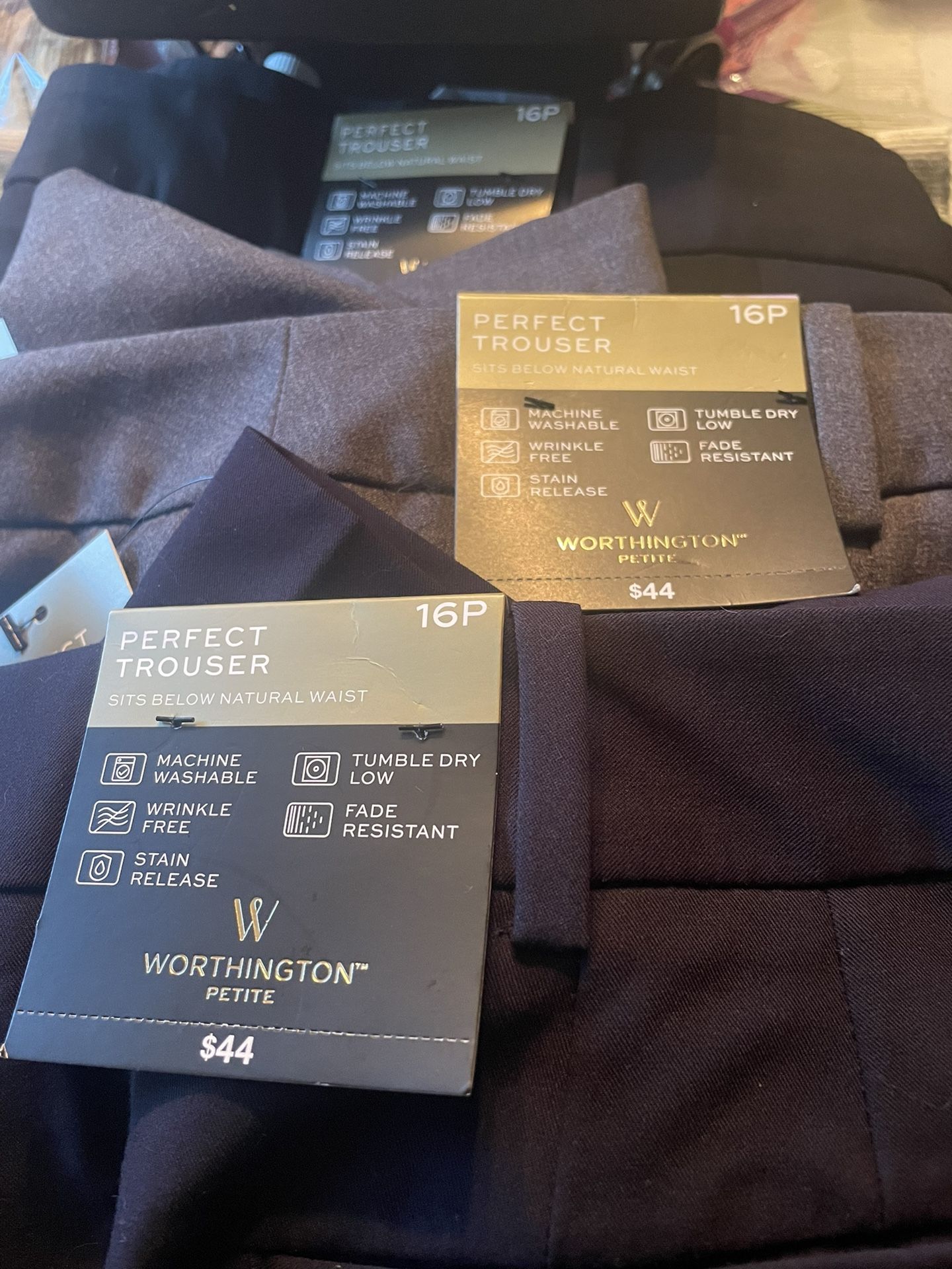 Variety of Worthington Perfect and Modern Fit Ladies Trousers