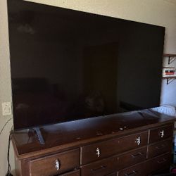74” LG Smart TV with remote