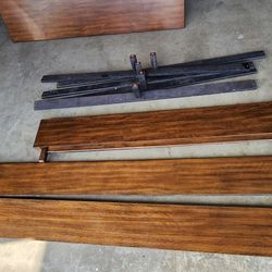 Queen/king Rails,  Queen Panel Footboard/slats, And Queen Panel Headboard 