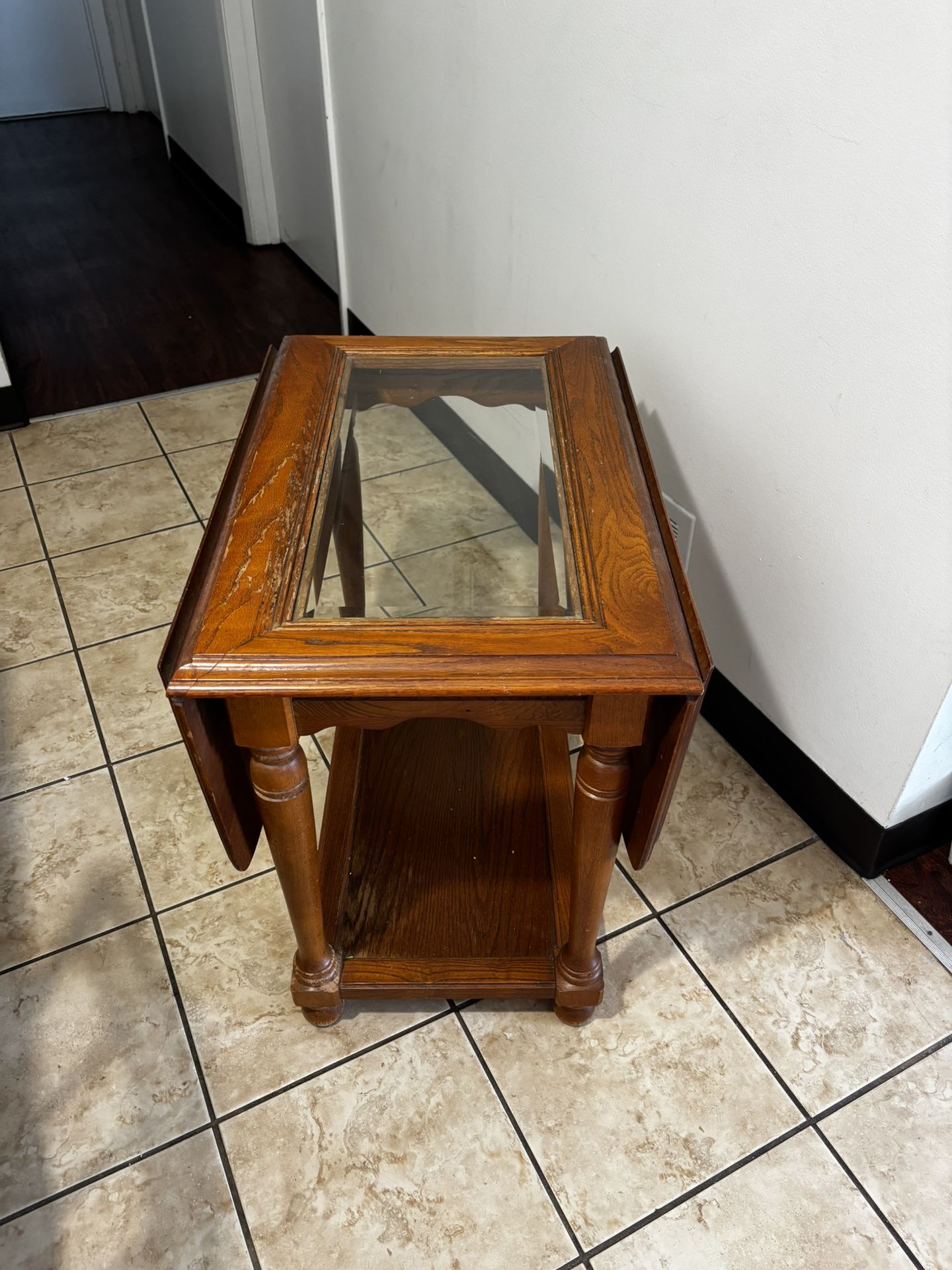 Vintage Drop Leaf Side Table