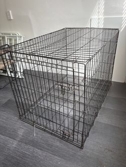 Big black Dog Cage