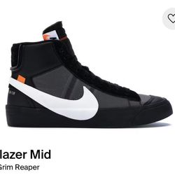 Nike Blazer Off White Grim Reaper 9.5 