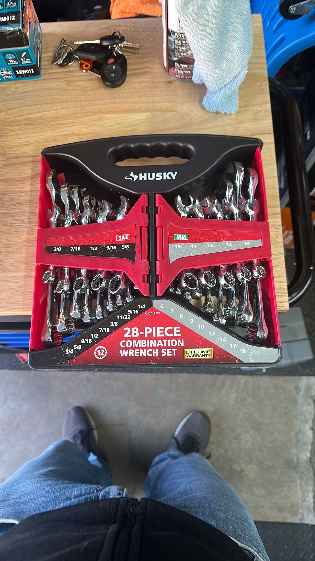 Husky 28 Piece Wrench Set