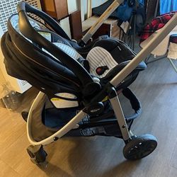 Car Seat And Stroller (All In One)