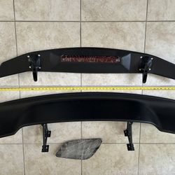 Rear wing spoiler, Universal