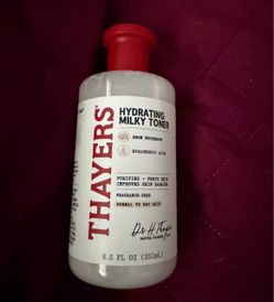 Thayers Remedies Milky Hydrating Face Toner with Snow Mushroom and Hyaluronic Acid 8.5oz