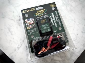 Battery Tender Junior by Deltran 12V 750mA Automatic Battery Charger & Maintainer – Brand New Sealed