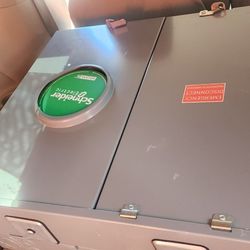 Meter Box With Disconect Underground. 