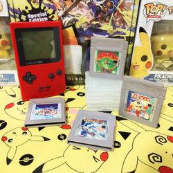 Nintendo Gameboy Pocket with Games