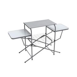 Silver Folding Grill Table A065