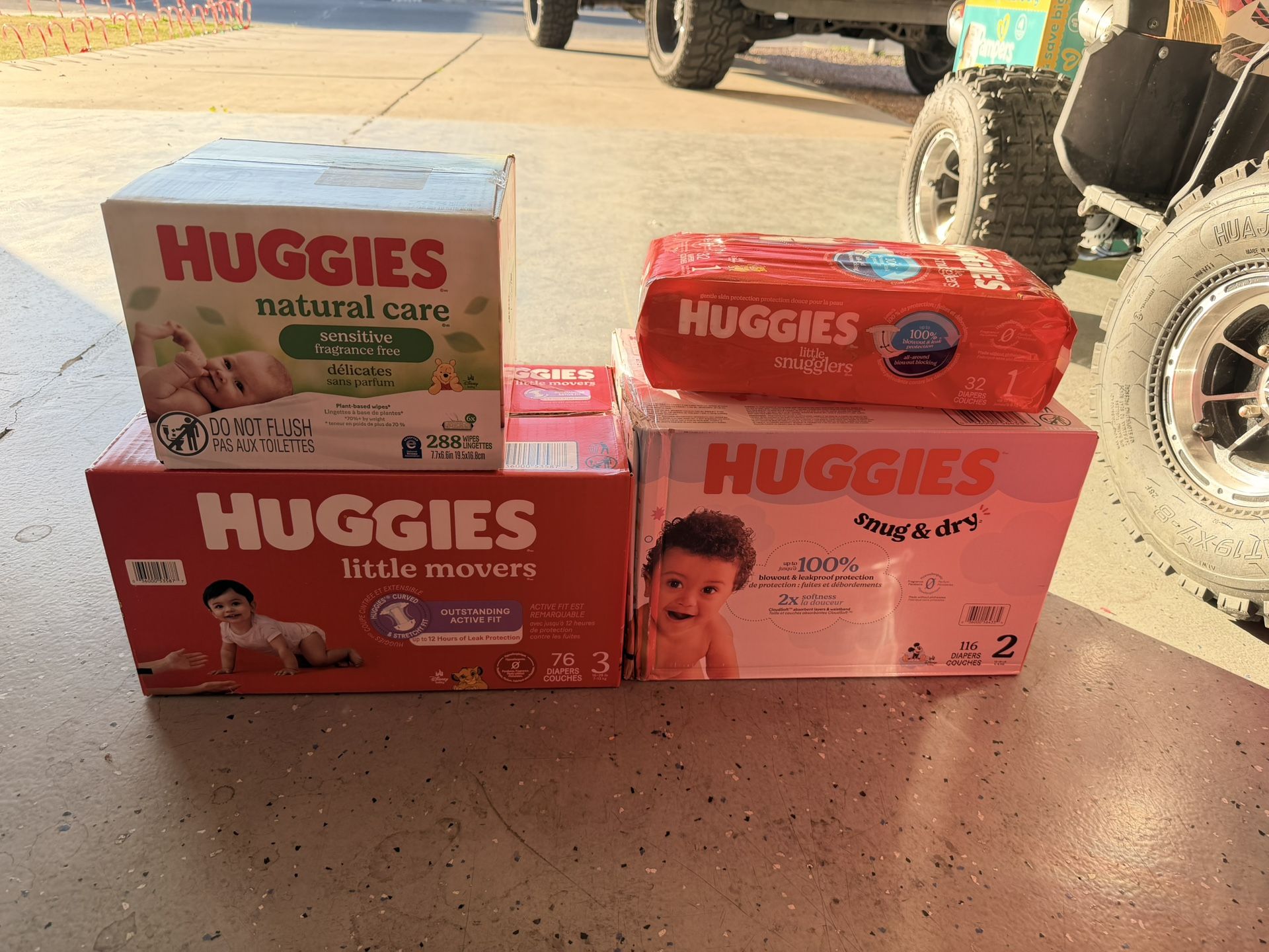 Huggies Diapers & Wipes