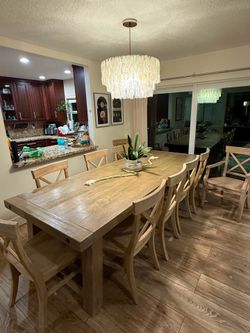Pottery Barn dining table