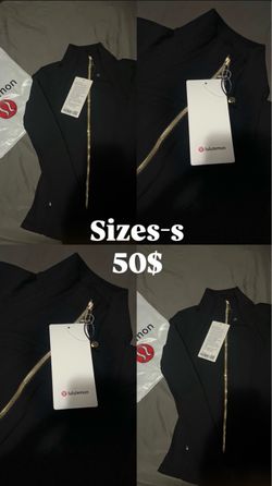 Lululemon Black Full-Zip Jacket Size Small