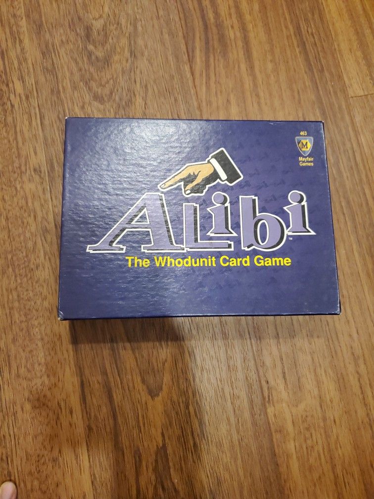Alibi Board Game