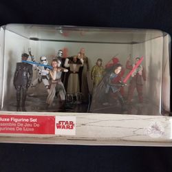 Star Wars Deluxe Set 10 Figures Last Jedi 