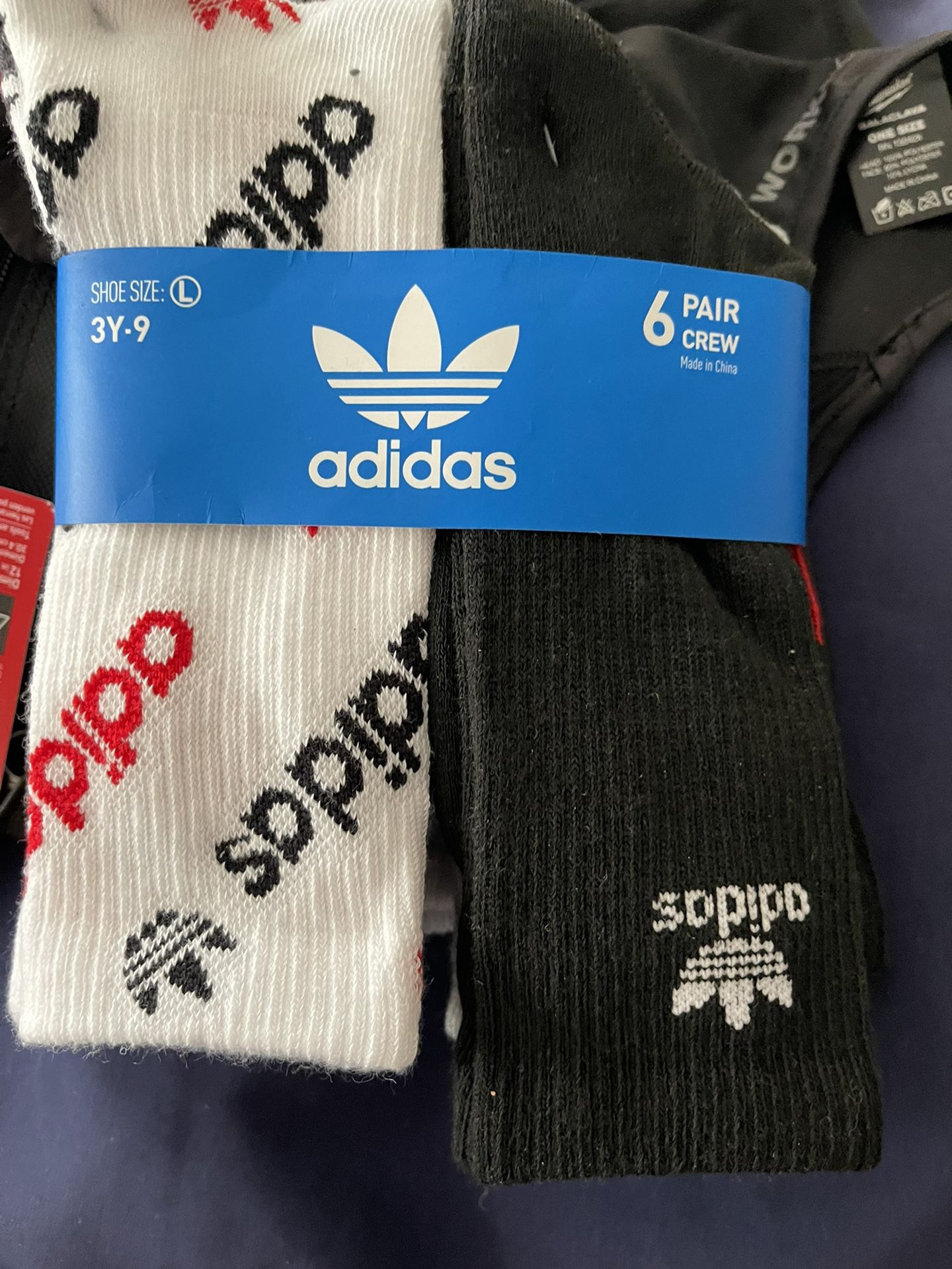 Brand New Boys Adidas Sock Set