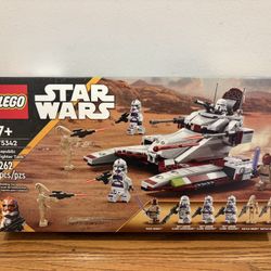 LEGO Star Wars75342 Republic Fighter Tank 262pcs Brand New Sealed RETIRED SET