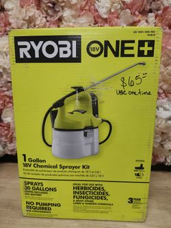 RYOBI
ONE+ 18V Cordless Battery 1 Gallon Chemical Sprayer with 2.0 Ah Battery and Charger