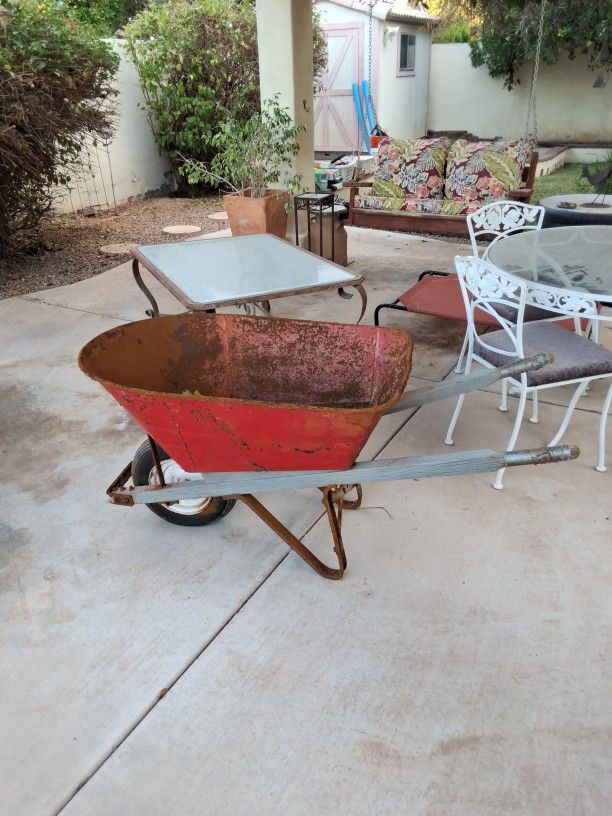 OLD WORKHORSE WHEELBARROW