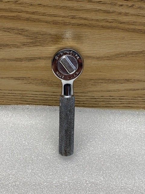 S-K Tools 45174 3/8" Drive Professional Reversible 4.75" Stubby Ratchet