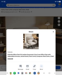 Office chair unopened box white