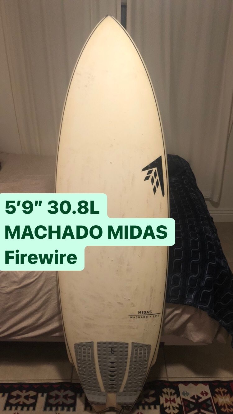 Machado Midas FireWire 5’9” 30.8L Surfboard