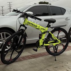 26 Inch Folding Mountain Bike