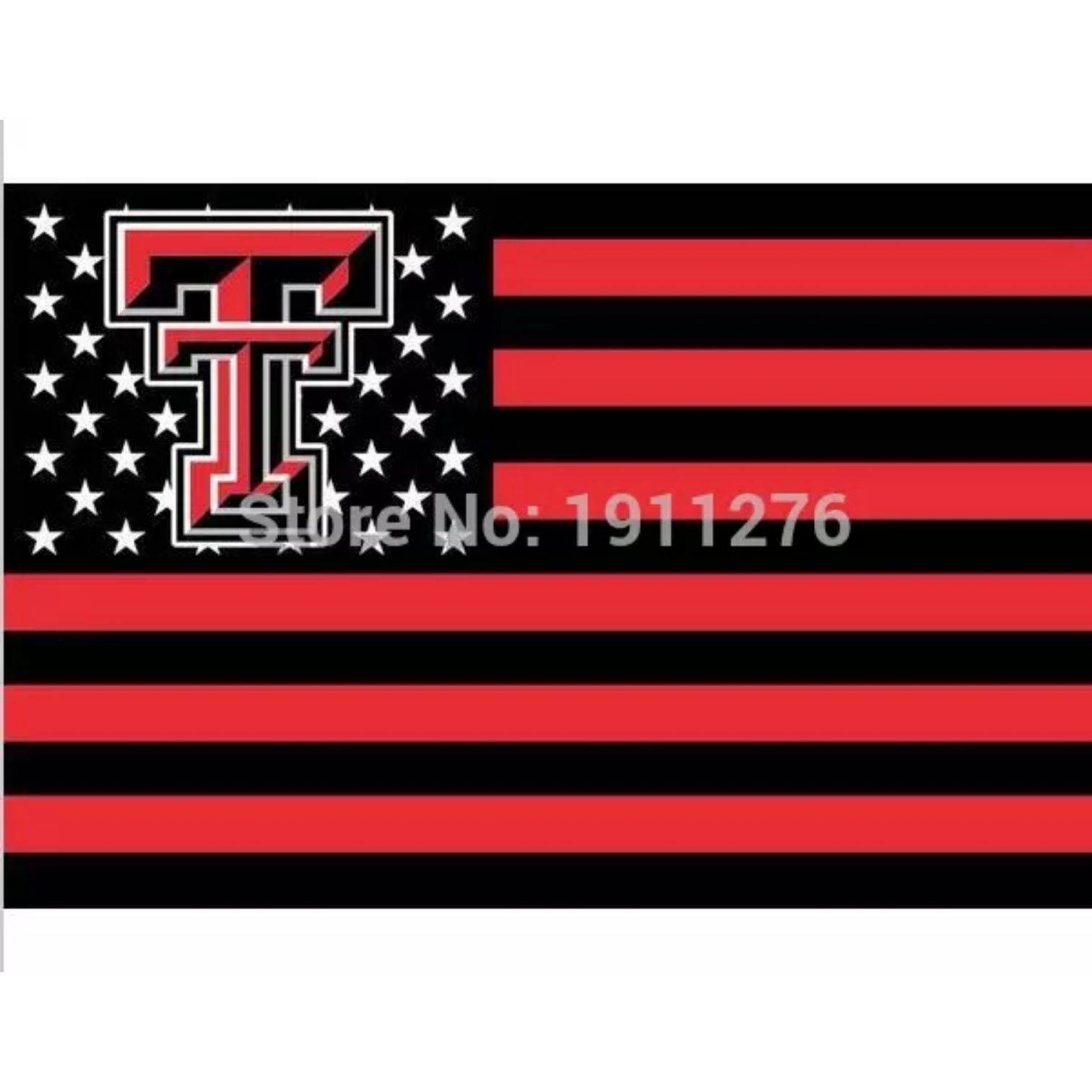 Texas Tech Red Raiders USA Style Flag Banner 3x5 Feet New in Bag