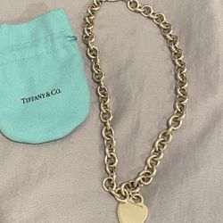 Tiffany Heart Tag Necklace