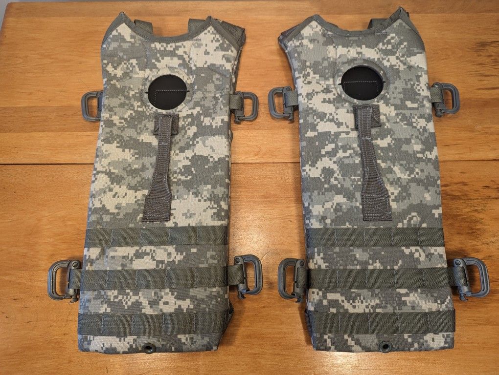 2 New US Military Surplus Hydration Carriers Water Bag CamelBak
