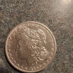 1886 O Silver Dollars 