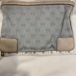 Gucci Logo Cosmetic Bag $50