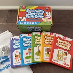 Sight Words Learning Flash Cards