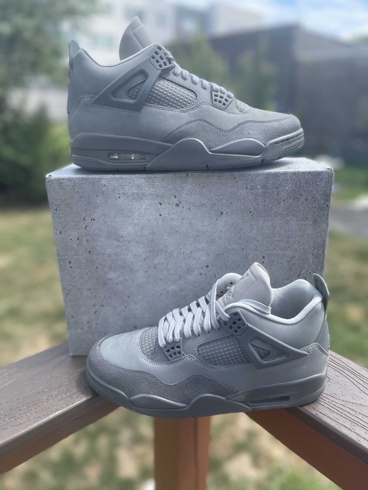 Jordan 4 Retro Wet Cement Size:10.5&11