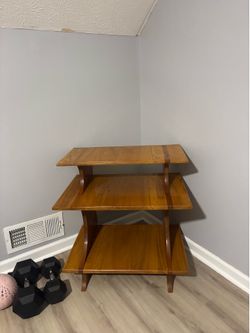 Vintage Mid- Century wooden stand