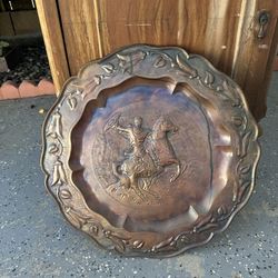 Copper Wall Plaque Chili