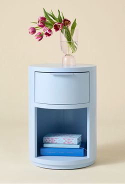 Kane Round Storage Nightstand