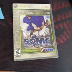 Xbox 360 Sonic The Hedgehog 