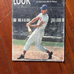 Ted Williams Look Magazine