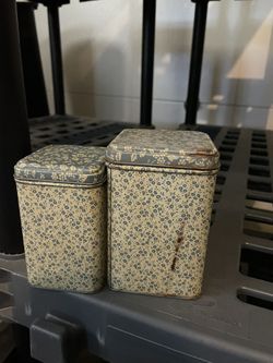 Vintage Toiletries Containers