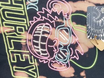 Hurley Bleach Dye Graphic T-Shirt