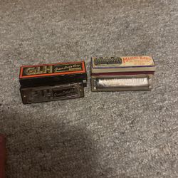 Two Vintage Hohner Harmonicas