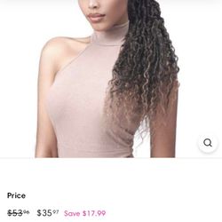 NWT NU Locks Ponytail Dreads