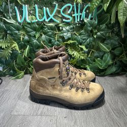 Zamberlan 996 Vioz GTX Italian Brown Leather Hiking Trekking Boot Men’s 8