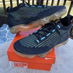 MENS NIKE AIR VAPORMAX 2021 FK BLACK POLLEN SIZE 9.5 SHOES DO5852-900